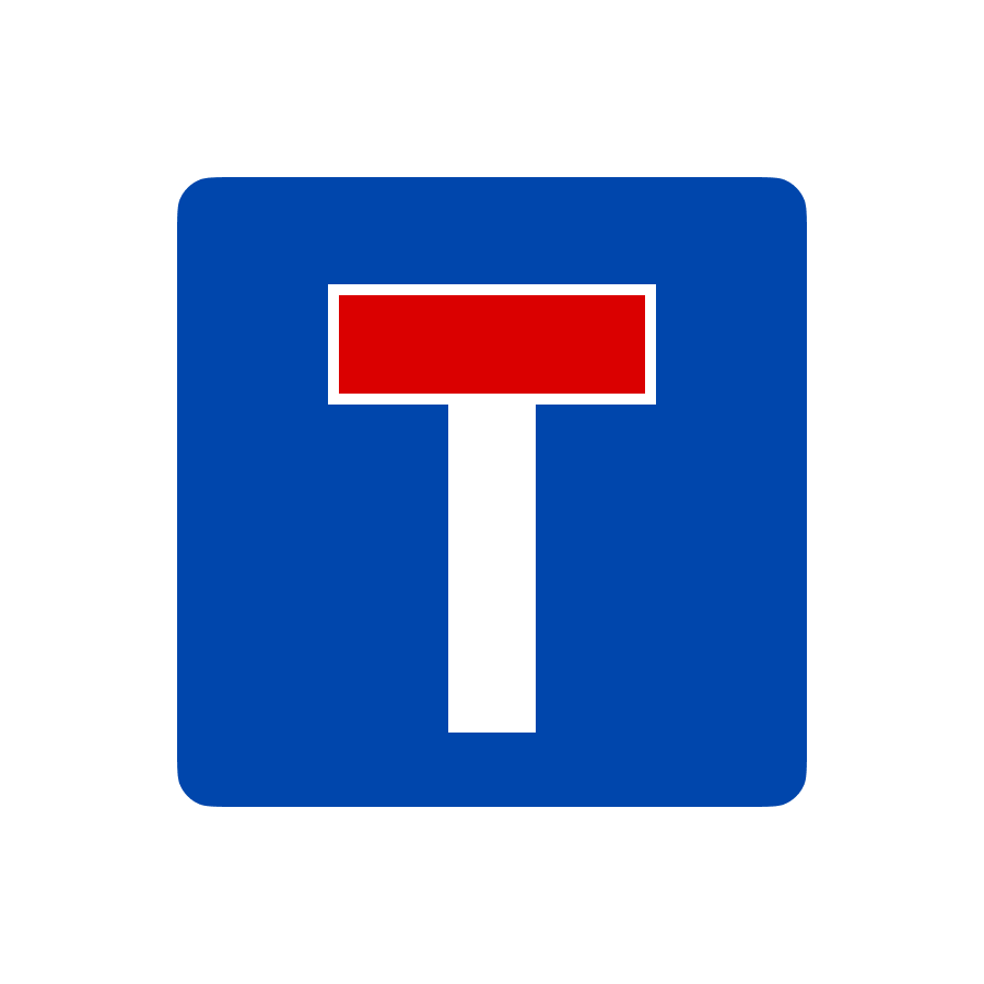 Знак 5.32.1 Тупик