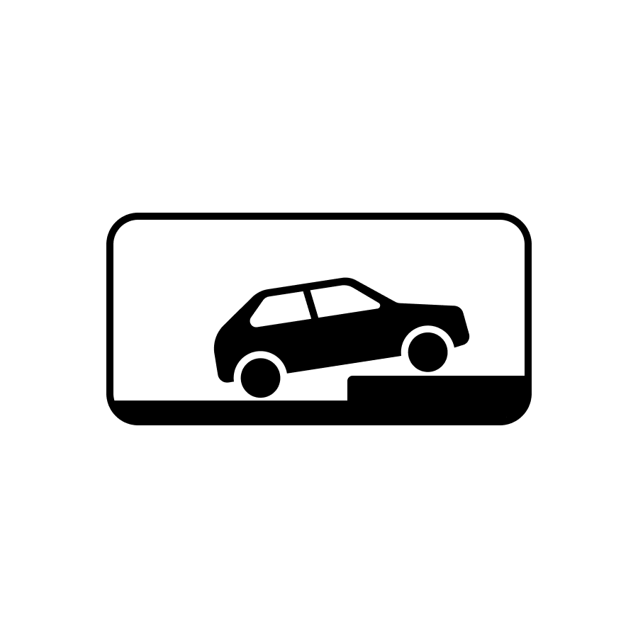 Знак 7.6.5 Спосіб поставлення транспортного засобу на стоянку